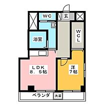 サンライズマンション  ｜ 岐阜県岐阜市下奈良２丁目（賃貸マンション1LDK・3階・40.00㎡） その2