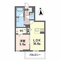 シャーメゾン西岐阜 202 ｜ 岐阜県岐阜市市橋４丁目13番5号（賃貸マンション1LDK・2階・43.51㎡） その2