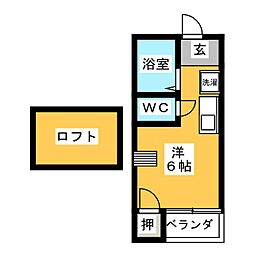 間取図画像 ワンルーム