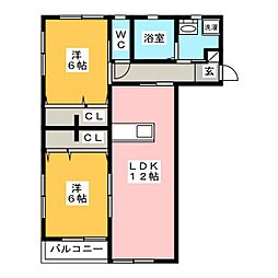 🉐敷金礼金0円！🉐コミーテ薮田　Ｂ棟