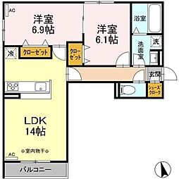 Ｄ-ＲＯＯＭ茜部本郷II