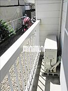 日当りの良いベランダです。