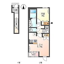 岐阜市中鶉Ｍ様IV期新築アパート  ｜ 岐阜県岐阜市中鶉５丁目82-10,84-1,2（賃貸マンション1LDK・2階・42.81㎡） その2