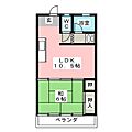 シーズンコート岐阜茜部A2階3.5万円