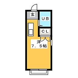 間取図画像 ワンルーム