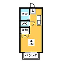 コーポ赤門  ｜ 岐阜県岐阜市三田洞東５丁目（賃貸マンション1R・2階・21.00㎡） その2