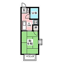 Ｃｉｔｙ　ＨｅｉｇｈｔｓII  ｜ 岐阜県岐阜市旦島中１丁目（賃貸アパート1K・1階・18.00㎡） その2