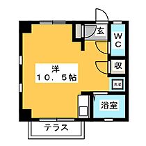 パラッツオ・ＯＨＮＯ  ｜ 岐阜県岐阜市八代３丁目（賃貸マンション1R・1階・28.75㎡） その2