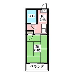 間取図画像 1K