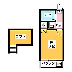 🉐敷金礼金0円！🉐ブルー　スクエア