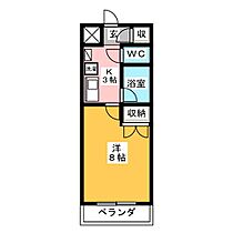 グリーンベル  ｜ 岐阜県岐阜市折立（賃貸マンション1K・地下3階・24.00㎡） その2