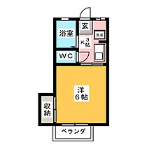 アーバン折立　南棟  ｜ 岐阜県岐阜市折立（賃貸アパート1K・1階・20.28㎡） その2