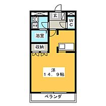 ハイム・ルミナス  ｜ 岐阜県岐阜市下西郷５丁目（賃貸アパート1R・2階・24.26㎡） その2