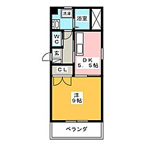 Ｐ・Ｂｏｒｎ108  ｜ 岐阜県岐阜市菅生１丁目（賃貸マンション1DK・2階・39.36㎡） その2