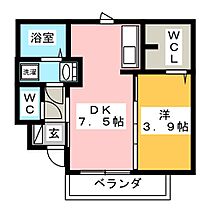 ＳＴＡＹ　ＧＯＬＤ  ｜ 岐阜県岐阜市黒野（賃貸アパート1DK・1階・30.59㎡） その2