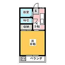 ユタカエイト  ｜ 岐阜県岐阜市古市場（賃貸アパート1K・1階・23.20㎡） その2