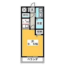 パークコート岐阜  ｜ 岐阜県岐阜市山吹町３丁目（賃貸アパート1K・1階・28.80㎡） その2