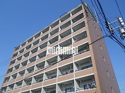 外観：オートロック・エレベータ完備のマンション