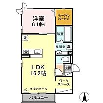 コンフォール則武 302 ｜ 岐阜県岐阜市則武中３丁目2-18（賃貸アパート1LDK・3階・50.51㎡） その2