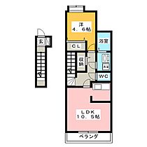 グリーンフィールド  ｜ 岐阜県岐阜市北島２丁目（賃貸アパート1LDK・2階・42.84㎡） その2