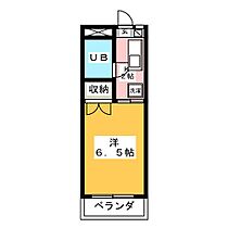 リズスクエア西棟  ｜ 岐阜県岐阜市折立（賃貸マンション1K・1階・19.03㎡） その2