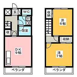 間取図画像 2DK