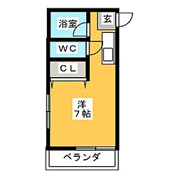 間取図画像 ワンルーム