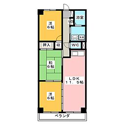 LEGEND 3LDKの間取図画像