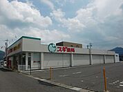 ドラッグストア 「スギ薬局まで740m」