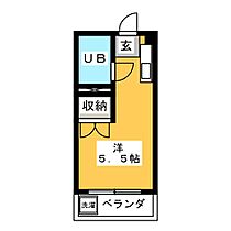 コーポ11  ｜ 岐阜県岐阜市大菅北（賃貸マンション1R・1階・18.00㎡） その2