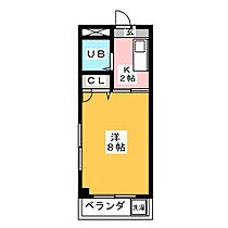 セジュールＴＡＫＵ  ｜ 岐阜県岐阜市北一色２丁目（賃貸マンション1K・4階・21.60㎡） その2