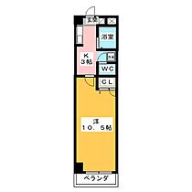 ＰＯＰＯＬＡＲＥ  ｜ 岐阜県岐阜市菊地町２丁目（賃貸マンション1K・1階・29.80㎡） その2