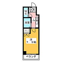 ＥＡＳＴ　ＡＳＡＮＯ  ｜ 岐阜県岐阜市川端町（賃貸マンション1K・5階・22.83㎡） その2