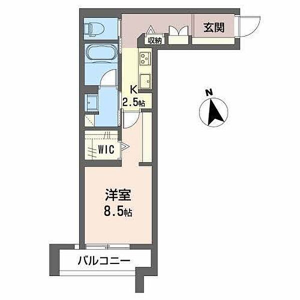 リオリエントアリスティオ ｜岐阜県岐阜市加納西広江町１丁目(賃貸マンション1K・1階・36.23㎡)の写真 その2