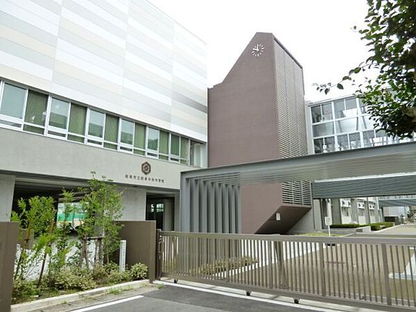 画像19:中学校「岐阜市立岐阜中央中学校まで1275m」