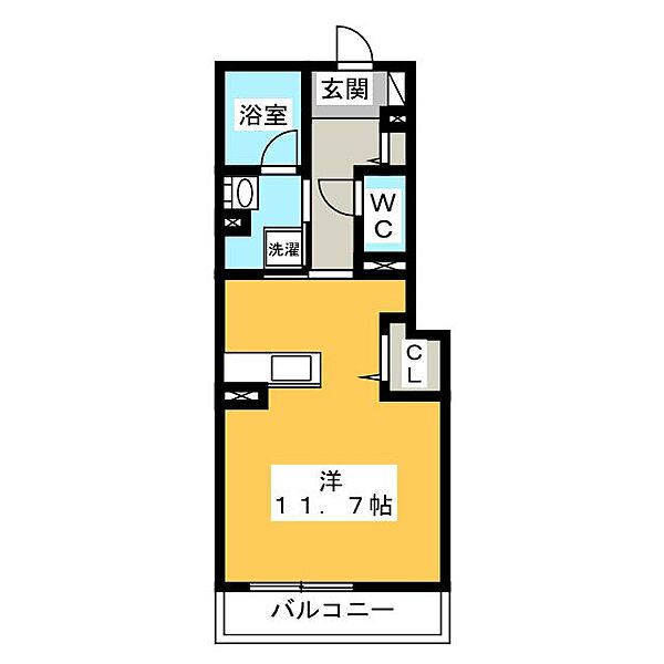 リオリエント高森 ｜岐阜県岐阜市高森町１丁目(賃貸マンション1R・1階・35.22㎡)の写真 その2