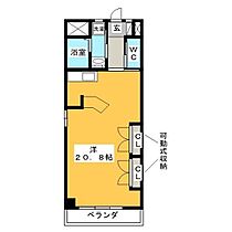 アクシスヨーロッパ弐番館  ｜ 岐阜県岐阜市花沢町５丁目（賃貸マンション1R・5階・42.74㎡） その2