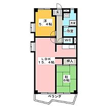 リアライズ竜田町  ｜ 岐阜県岐阜市竜田町１丁目（賃貸マンション2LDK・5階・57.75㎡） その2