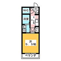 ハイツヤマト  ｜ 岐阜県岐阜市琴塚４丁目（賃貸マンション1K・1階・19.80㎡） その2