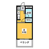 横井ビル  ｜ 岐阜県岐阜市上太田町２丁目（賃貸マンション1R・4階・17.55㎡） その2