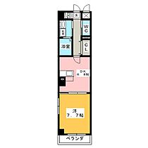 グランシャリオン  ｜ 岐阜県岐阜市幸ノ町２丁目（賃貸マンション1DK・6階・36.68㎡） その2