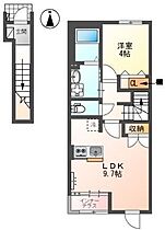 ポラリス  ｜ 岐阜県岐阜市北一色２丁目（賃貸マンション1LDK・2階・42.64㎡） その2