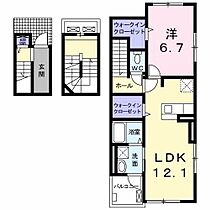 レグルス  ｜ 岐阜県岐阜市細畑６丁目（賃貸アパート1LDK・3階・59.21㎡） その2