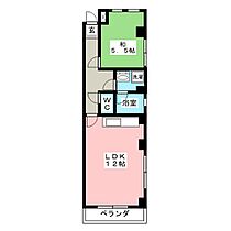 ゴールドタウンマームリング  ｜ 岐阜県岐阜市金町７丁目（賃貸マンション1LDK・7階・44.20㎡） その2