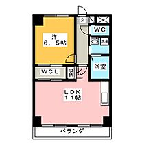 Ｙ’ｓ　Ｓｔａｇｅ　Ｗａｋａｍｉｙａ  ｜ 岐阜県岐阜市若宮町８丁目（賃貸マンション1LDK・8階・43.68㎡） その2