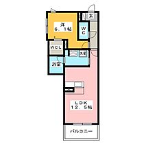 シャーメゾンステージ加納本町  ｜ 岐阜県岐阜市加納本町８丁目（賃貸マンション1LDK・1階・46.61㎡） その2