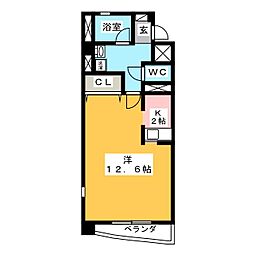 間取図画像 ワンルーム