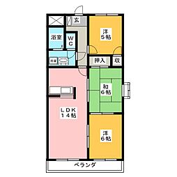 間取図画像 3LDK