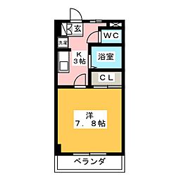 間取図画像 1K