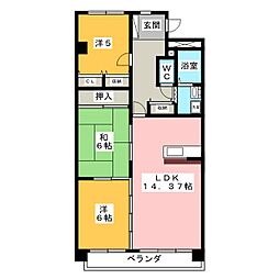 間取図画像 3LDK